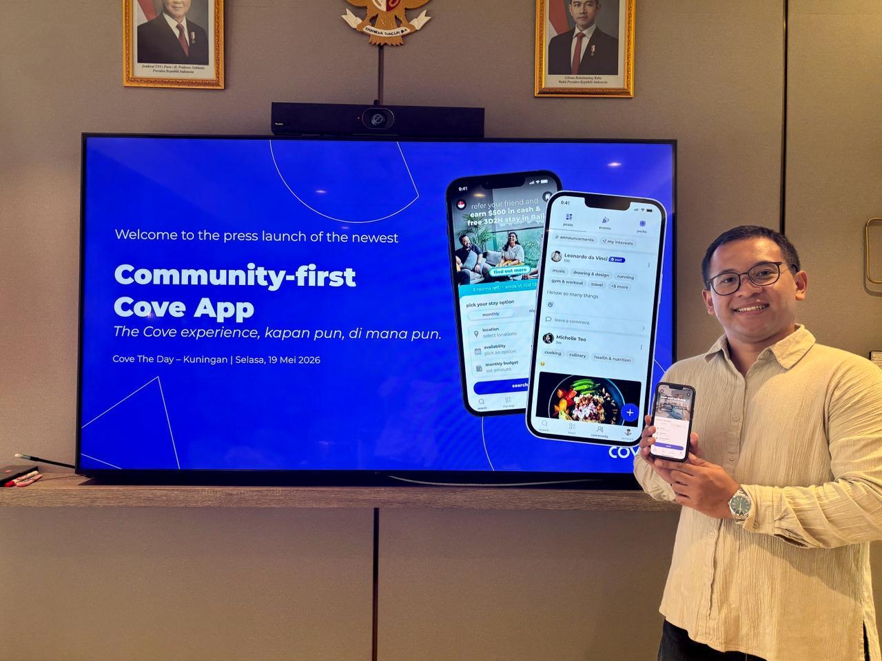 Cove Bawa Fitur Sosial ke Aplikasi Co-Living, Penghuni Kini Bisa Saling Terhubung